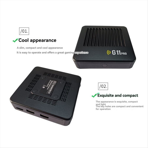 G11 Pro Retro Game Console Wireless Gamepad for N64/ UK Plug 1