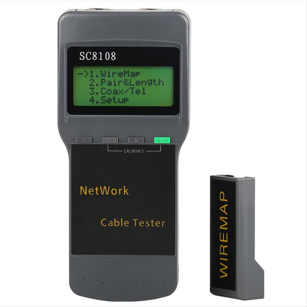 Rj45 Lan Network Cable Tester Sc8108 Stp Utp Ca5e Cat6 Network 4854124971328