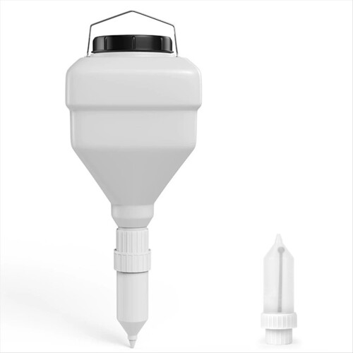 3.5L Square Bottle Dispenser Nozzles Sauce Squeeze Bottle
