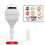 3.5L Square Bottle Dispenser Nozzles Sauce Squeeze Bottle 2