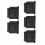 Hot Shoe-dæksler til ZV1M2 ZV1F/E10 A6000 A7M4/A7M3/A7RM4 Sort 2