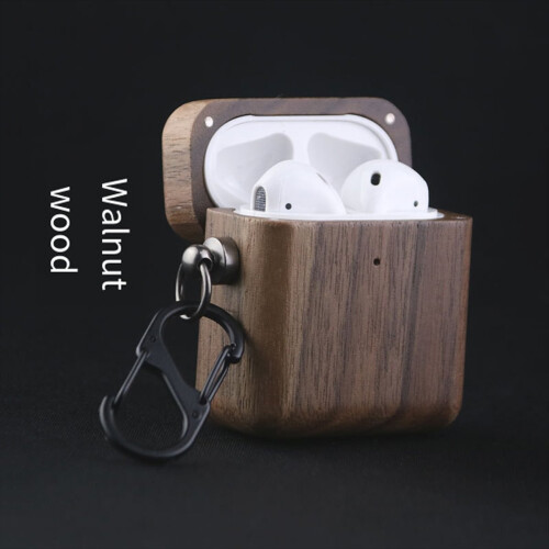 For Wooden Case Retro Solid Wood Cover 2