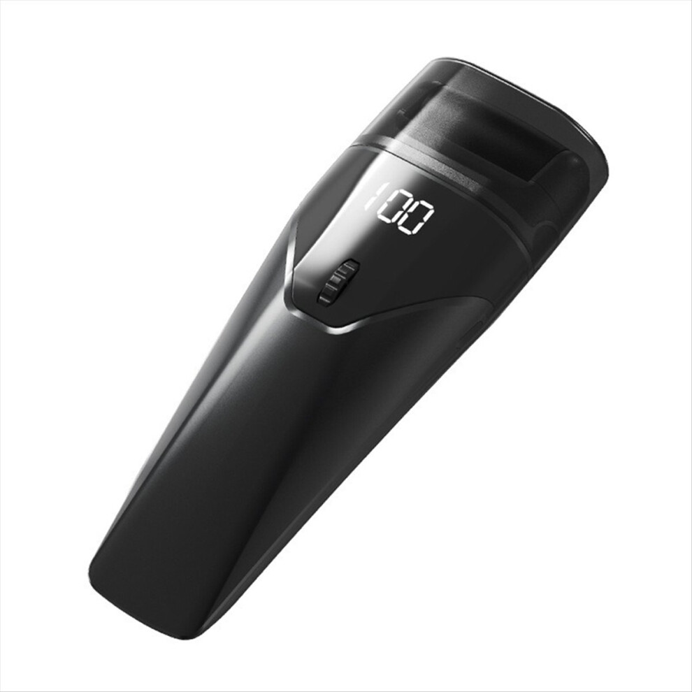 Black Electric Foot File Grinder Type-C Rechargeable Pedicure Tool