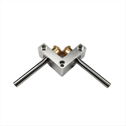 Conmutador de ángulo recto 1:1 Transmisión Engranaje cónico (eje de 4 mm a 5 mm)