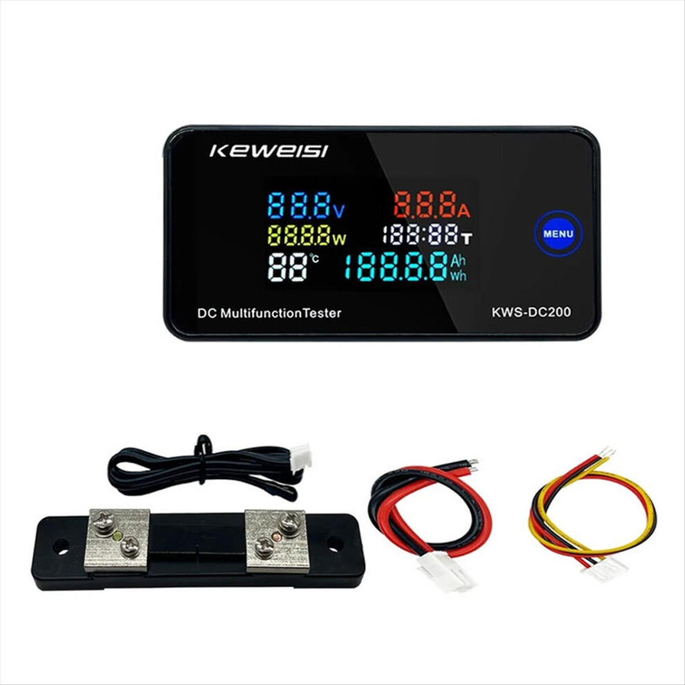 Keweisi Kws-Dc200 Digital Voltmeter Ammeter 0-200V 50A 4854124976644