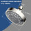 Shower Head High Pressure Fixed 4 Inch Brushed 4
