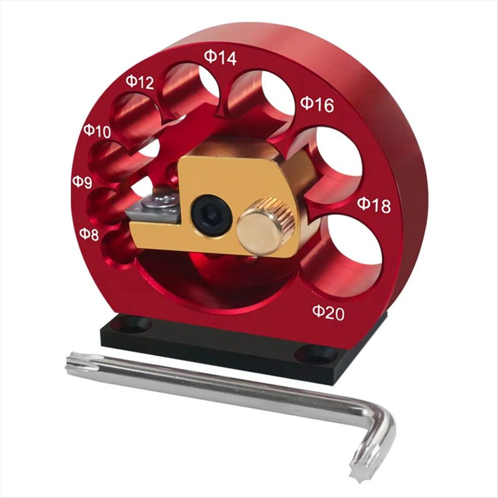 8-Holes Adjustable Dowel Maker Jig 8Mm-20Mm 4854124973537