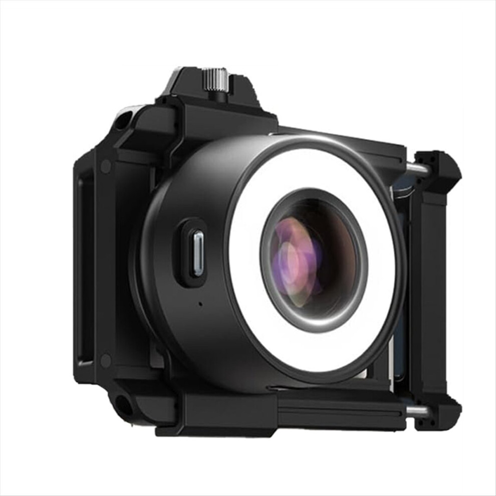120X Zoom Macro Lens For Cell Phones With Selfie Light 4854124972929