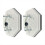 2pcs 8161 Outdoor Vertical Siding Light Mounting Block Bracket 1