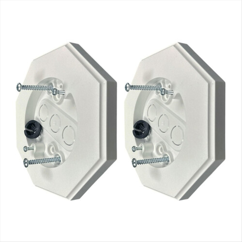 2pcs 8161 Outdoor Vertical Siding Light Mounting Block Bracket
