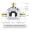 90 Degree Right Angle Bevel 1:1 Reversing 4