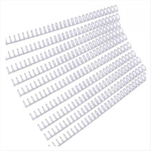 20 stuks plastic ringbanden met 30 gaten, 85 vellen, wit