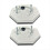 2pcs 8161 Outdoor Vertical Siding Light Mounting Block Bracket 2