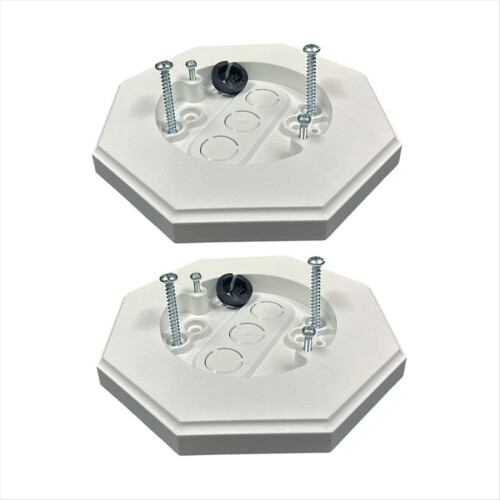 2pcs 8161 Outdoor Vertical Siding Light Mounting Block Bracket 1