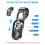100X Mobile Phone Microscope,HD Optical Lens Digital Microscope 4