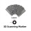 3D Scanning Markers 6.0mm 3D Tracking Dot Reference Point Markers 7