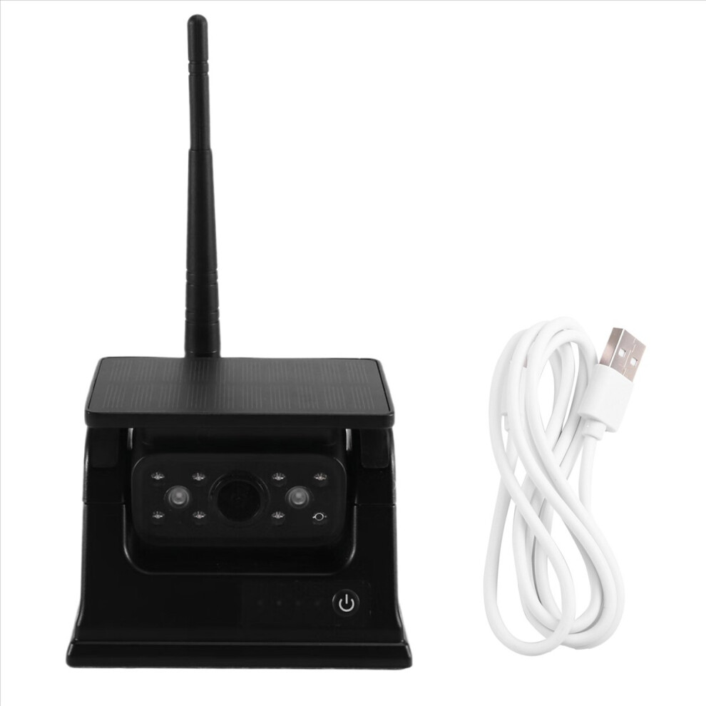 Wireless Wifi Solar Backup Camera For Bus Van Truck Rv 4854124981938