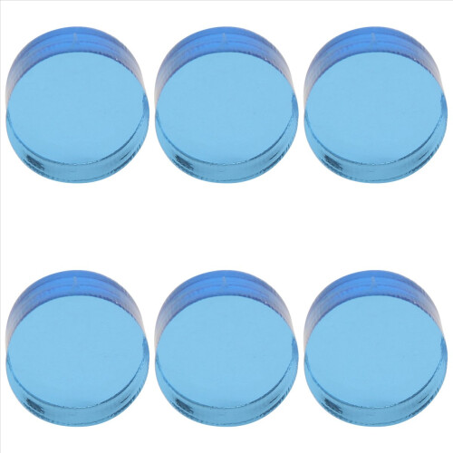 6 stücke 14mm Bunte Acryl Pool Queue Tipps für Jump und Break Billard