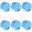 6 stücke 14mm Bunte Acryl Pool Queue Tipps für Jump und Break Billard 3