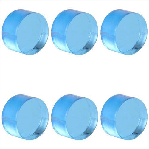 6 stücke 14mm Bunte Acryl Pool Queue Tipps für Jump und Break Billard 2