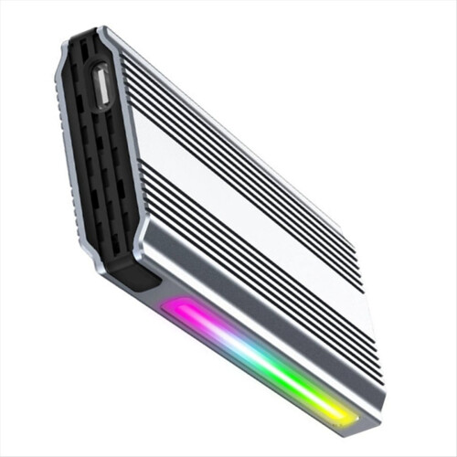 USB C típusú alumínium SSD ház 10 Gbps 2