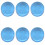 6 stücke 14mm Bunte Acryl Pool Queue Tipps für Jump und Break Billard 2