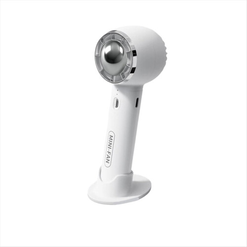 Mini Fan with USB Charging Silent Operation for Camping White