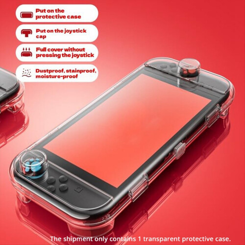 Protective Case for Switch 2 Game Console Crystal Shell 1