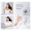 Mini Fan with USB Charging Silent Operation for Camping White 5