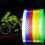 8m PVC Reflective Tape Bicycle Wheels Reflective Sticker Fluorescent 4
