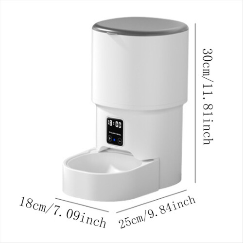 WIFI-knap Automatisk kattefoderautomat Intelligent katte- og hundefoderautomat 1