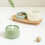 Ceramic Cat Water Fountain USB Charging Automatic Filtration 6