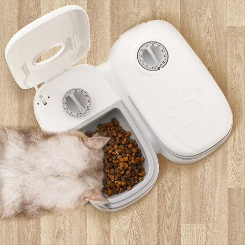vådfoderautomater til katte til 2 katte 1