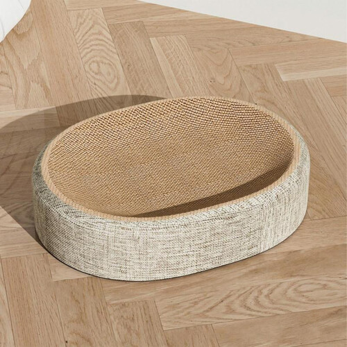 Oval Shape Scratch Pad For Cats
Cat Bed 1