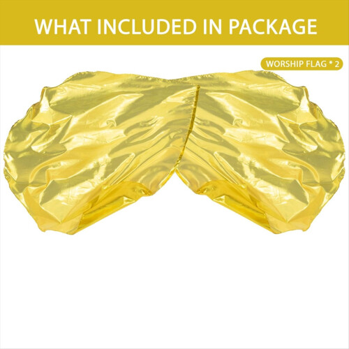 2-pack 55" lovsångsflaggor 2-pack 55" lovsångsflaggor för kyrka 2