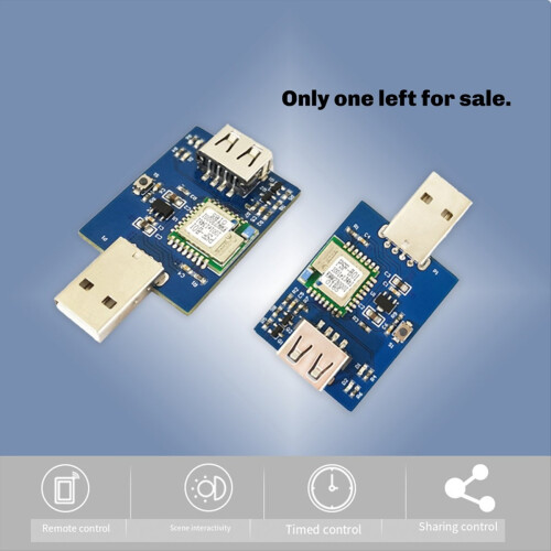 WIFI Smart Switch Modul 5V USB Intelligent Timing Control PCB 1