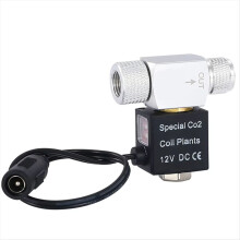 Electrovalvă CO2 pentru acvariu, 12V, temperatură joasă, automată, Marea Britanie