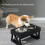 Elevated Dog Bowls Stand for Large Medium Sized Pet Feeder 2