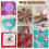 6 peças de molde de acrílico para quilting circular, régua circular de 1/2/3/4/5/6 polegadas 4