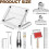 Macrame Supplies Include Macrame Board Metal Adjustable Holder 6