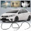 Taklistforseglingssett for bilforsegling 75556-02260 for 3