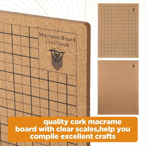 Macrame Supplies Include Macrame Board Metal Adjustable Holder 1