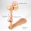 Embroidery Hoops Stand Adjustable Hand Stand Beech Wood 6