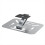 Foldable Projector Stand Desk, Wall and Ceiling Mount Bracket Silver 1