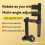 Golf Push Cart Umbrella Holder, Height-Adjustable Umbrella Holder 4