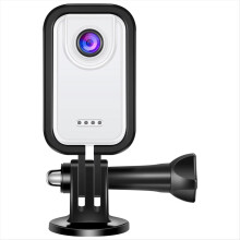 2K Thumb Camera with 1.47INCH HD Screen Mini Moto Mount,White