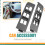 1Pair Car Front Window Switch Bezel Armrest Panel for 5