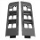 1Pair Car Front Window Switch Bezel Armrest Panel for 2