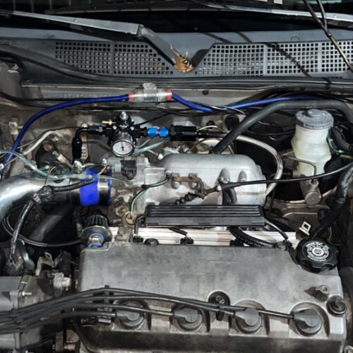 6AN Billet Inline Filter 30 Aluminum for Car EFI 2