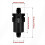 6AN Billet Inline Filter 30 Aluminum for Car EFI 4